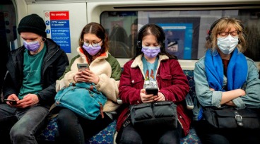 Sporting A Face Mask On Public Transport